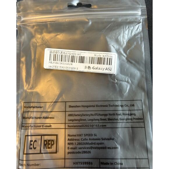 New Samsung Galaxy A52 Cell Phone Case Blue Beach Starfish Palm Trees E78 - Picture 3 of 3